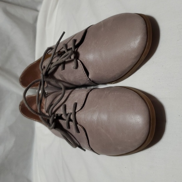 Lucky brand aleikka leather loafer taupe grey - Picture 1 of 9